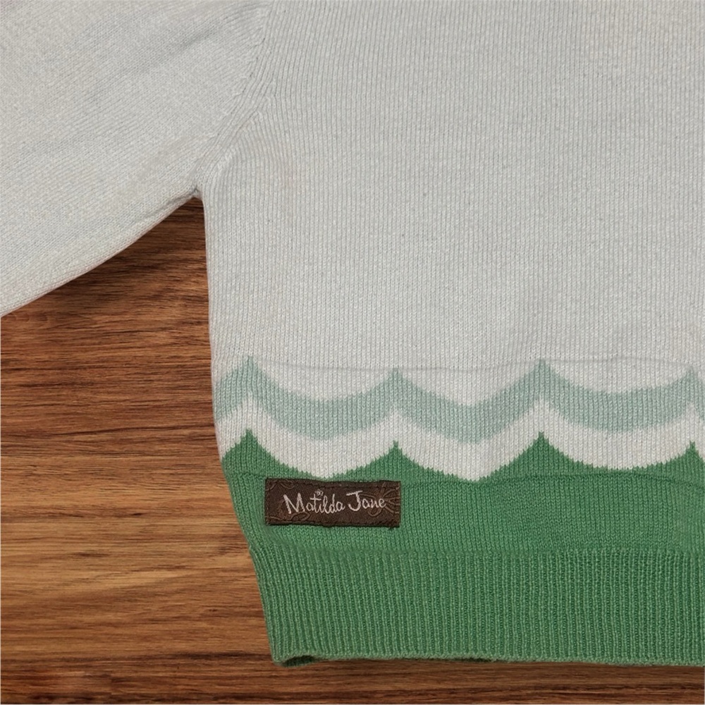 Matilda Jane Lake Queen Swan Button Down Cardigan Size 18-24M - Picture 5 of 7